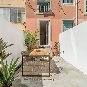 Casa Boma - Elegant With Private Terrace - Ajuda Ii Apartamento